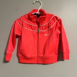 Nike 12m neon Pink Zip-Up sweater jacket